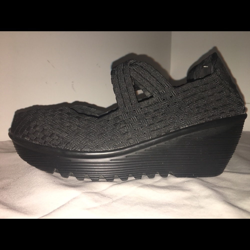 Bernie Mev wedges - Black